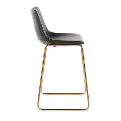 Duke - Contemporary Counter Stool (Set of 2) Lumi Source