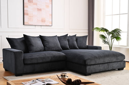 Luxe - Oversized 2 Piece Sectional Couches For Living Room, L Shaped Sofa With Chaise US Pride