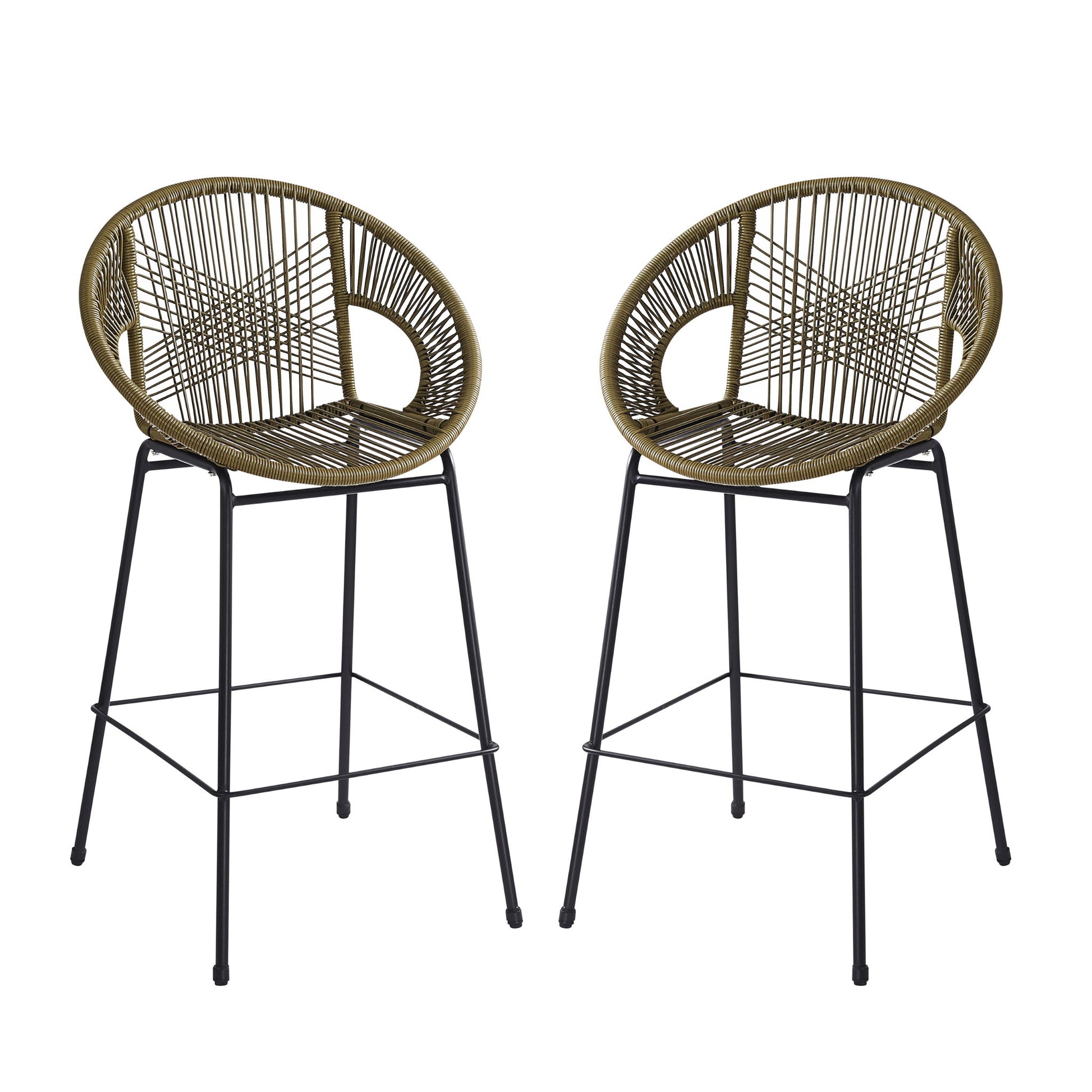 Ferrara - Outdoor Patio Barstool (Set of 2) Noble House
