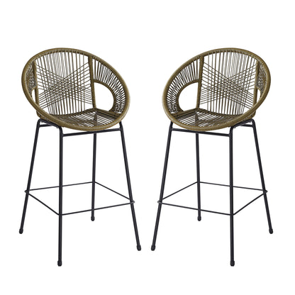 Ferrara - Outdoor Patio Barstool (Set of 2) Noble House