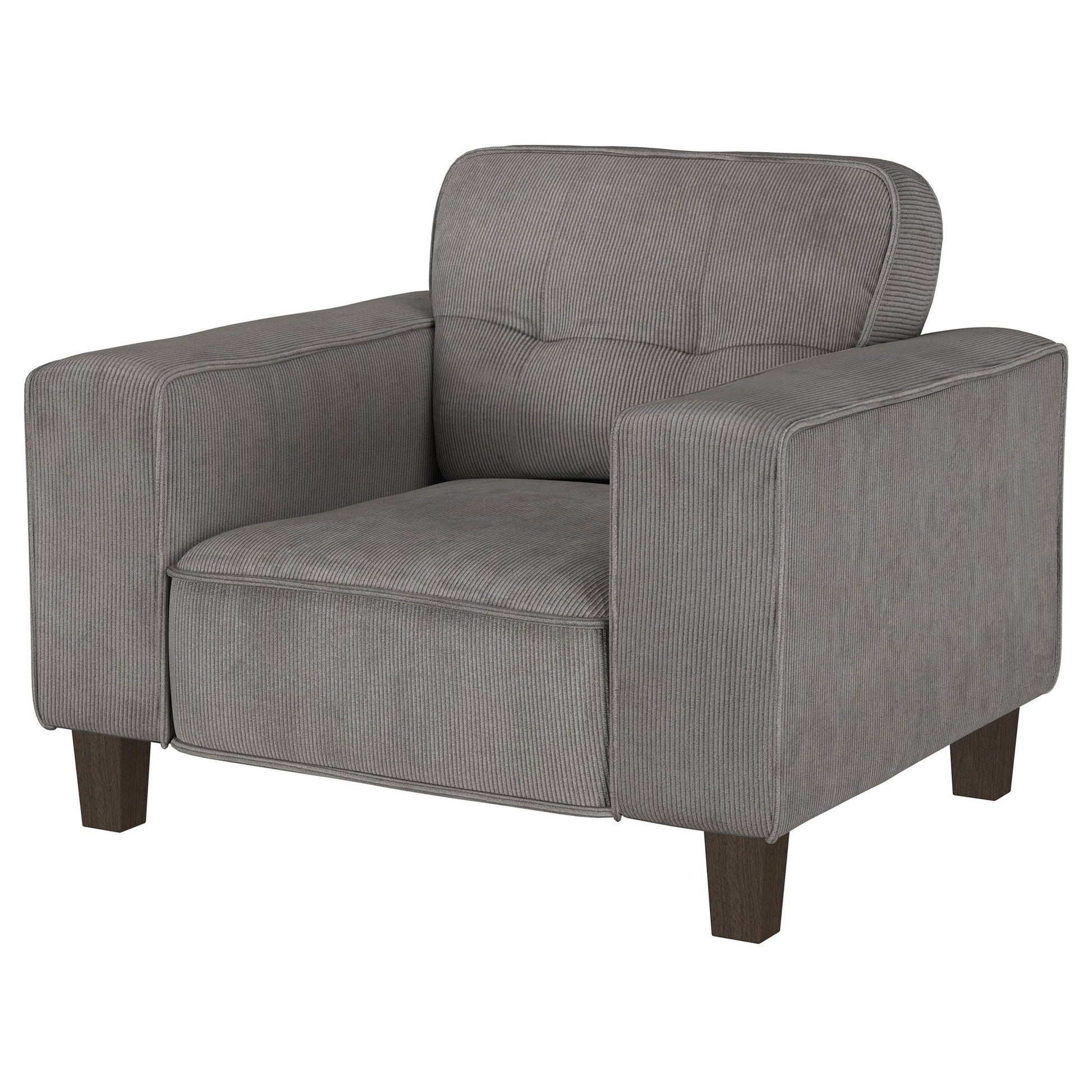Dana - Track Arm Tufted Accent Chair Furniture Max