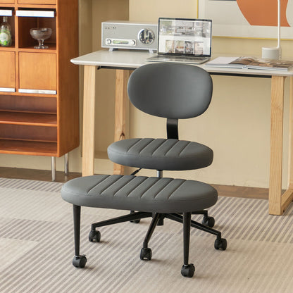 Ergonomic Cross Legged Office Chair With Back Support Home Essentials