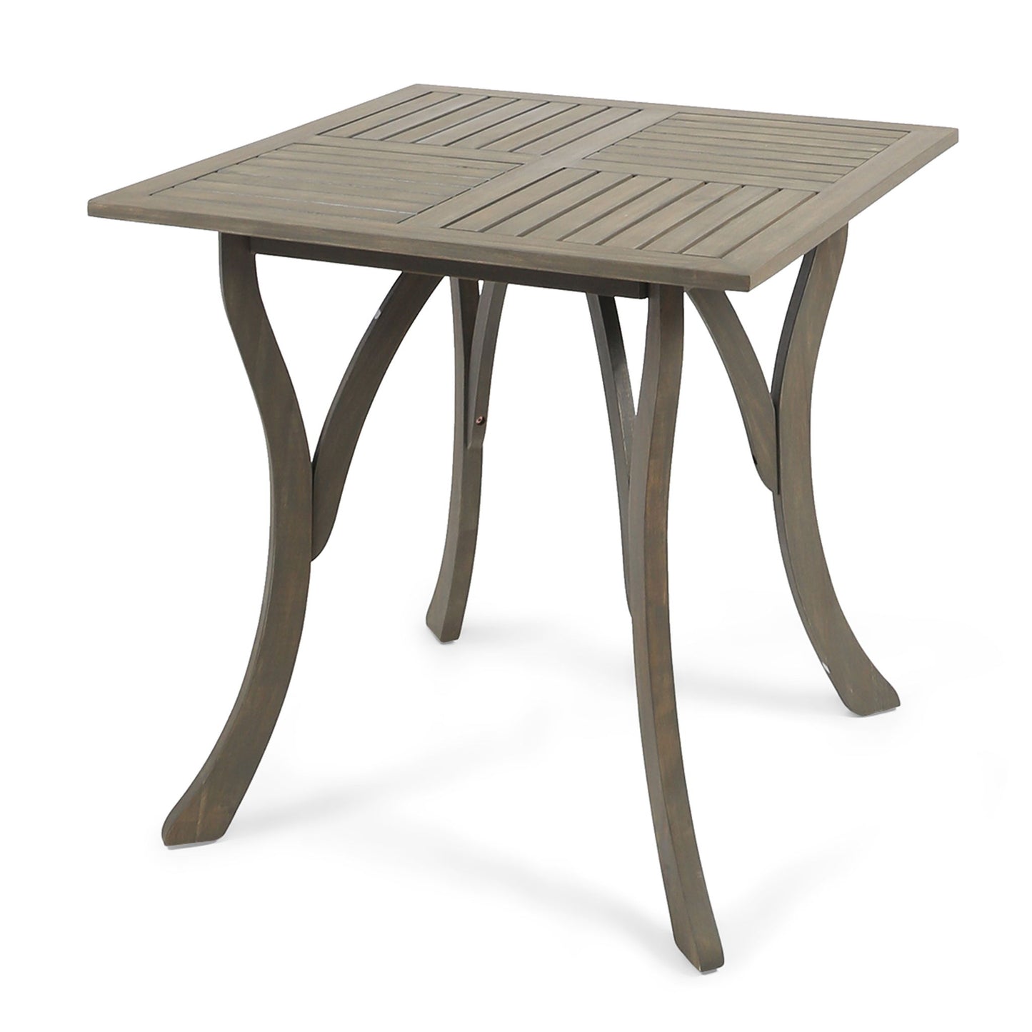 Hermosa - Stylish Outdoor Acacia Wood Table - Teak Gray Noble House