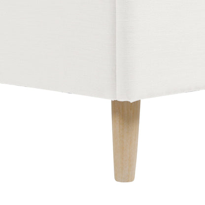 Stockholm - Modern Wavy Headboard Platform Bed Jennifer Taylor Home