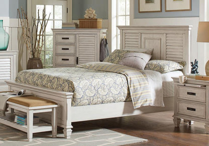 Franco - Wood Panel Bed CoasterEssence