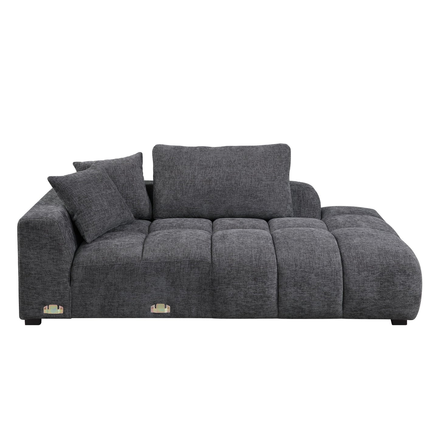Chosen - Sectional Sofa With Toss Pillows And Chaise Acme