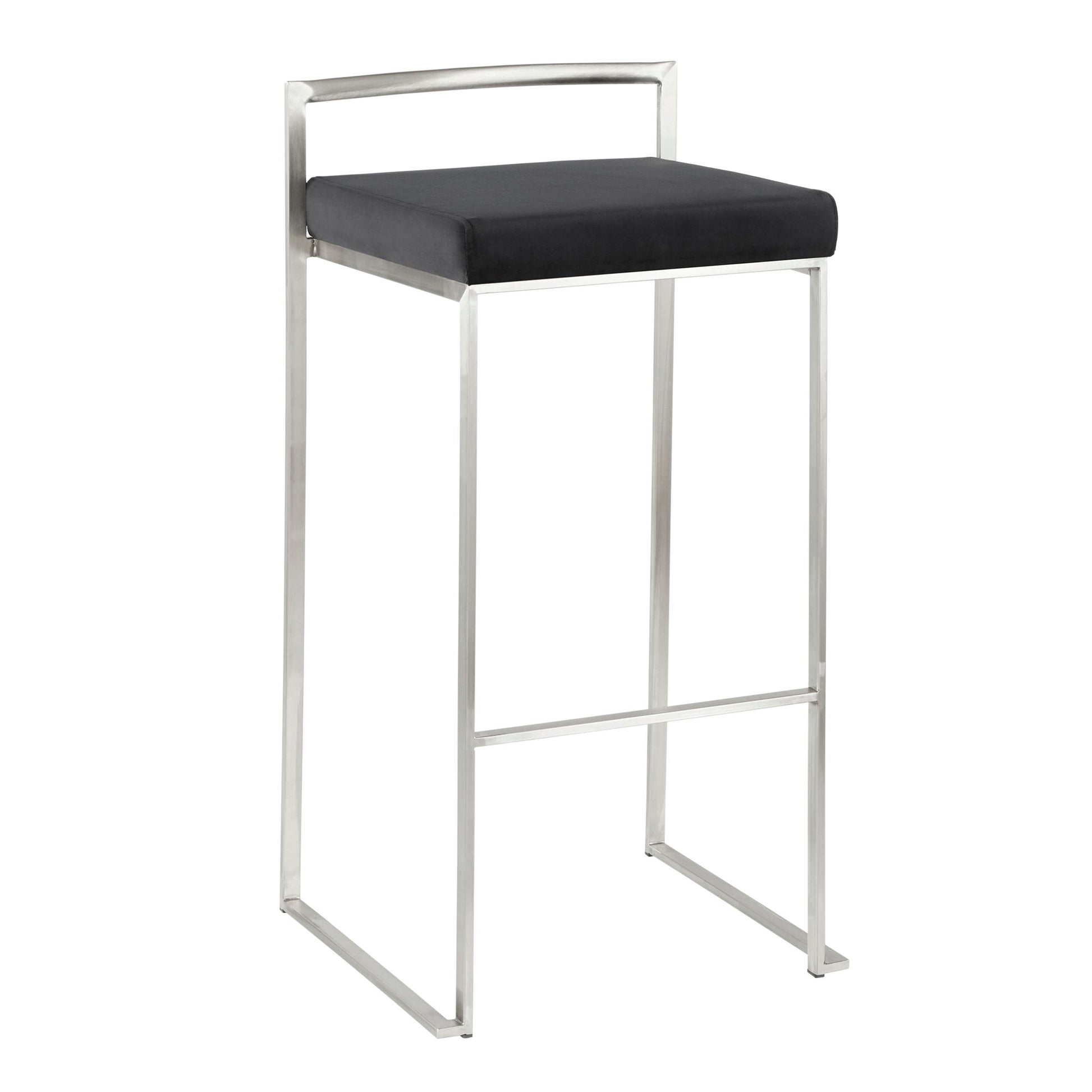 Fuji - Contemporary And Elegant Design Stackable Barstool Lumi Source