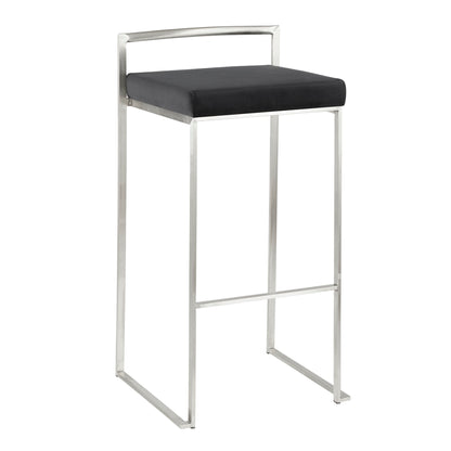 Fuji - Contemporary And Elegant Design Stackable Barstool Lumi Source