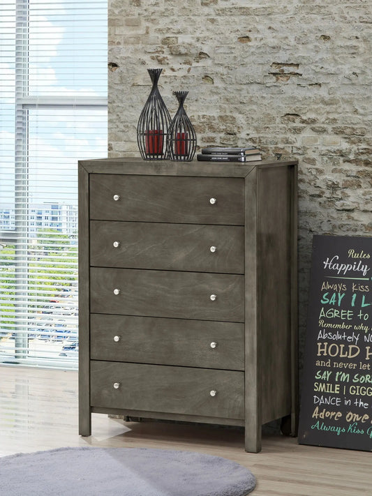 Transitional Elegant Storage Chest - Gray Glory Furniture