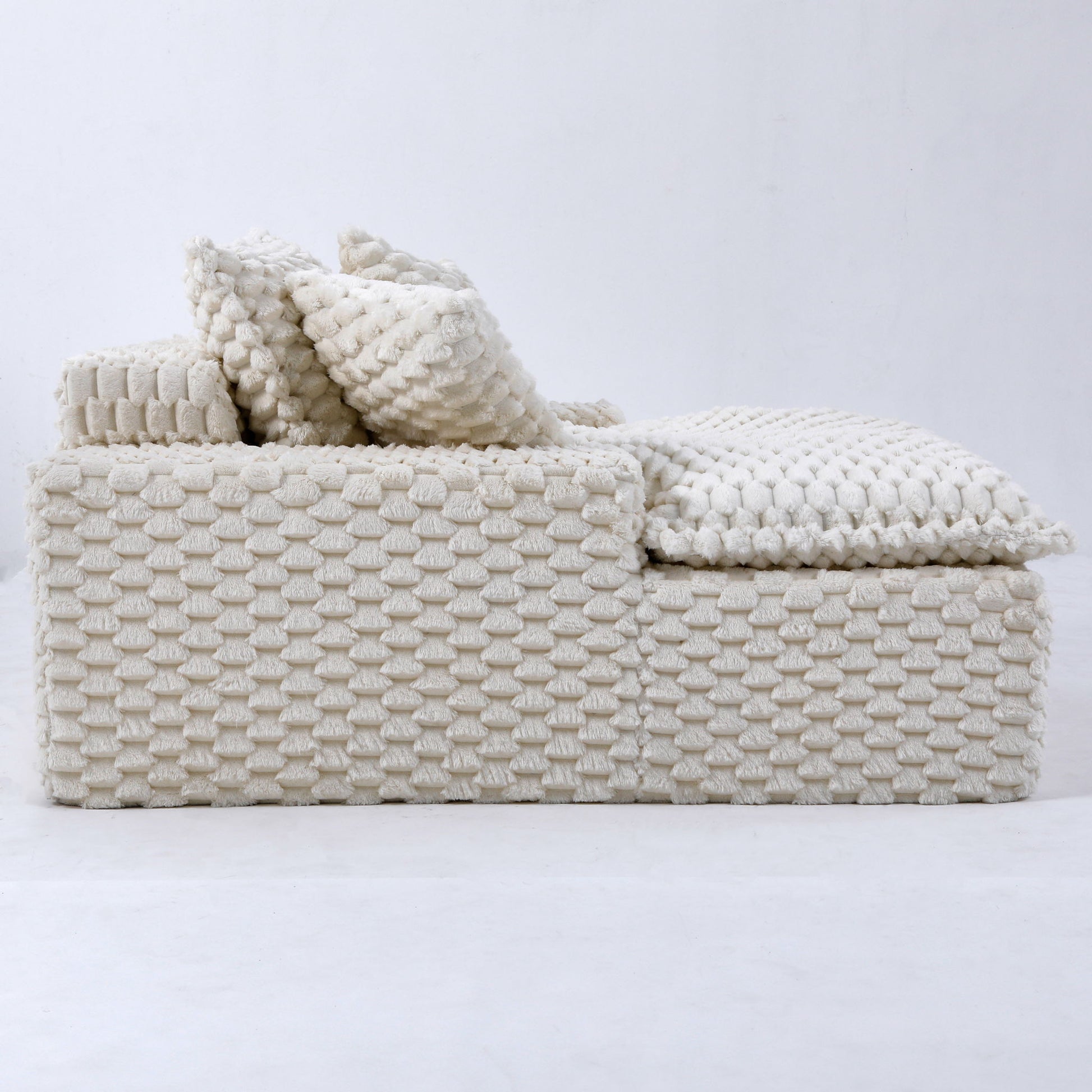 Harbor - Luxury Sofa Turtle Fleece Fabric Home Essentials