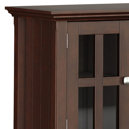 Acadian - Wide TV Media Stand - Brown Simpli-Home