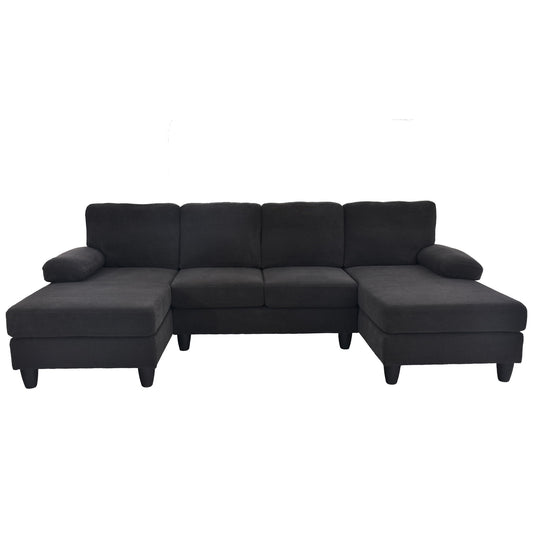 U-Shaped Sofa With Dual Chaise