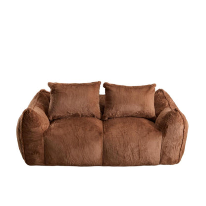Giant Bean Bag Couch, Ultra Soft Fluffy Loveseat For Living Room Home Essentials