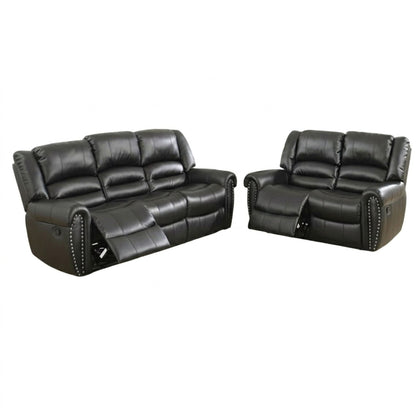 Modern Living Room Set With Nailhead Trim Home Essentials
