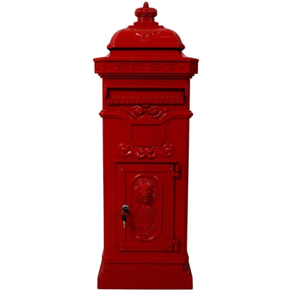 Mailboxs Residential Large-Capacity Letter Box, Rainproof Postbox Statue Daily Nest
