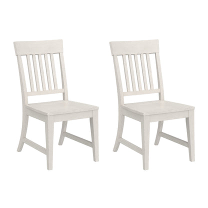 Haidel - Slat Back Dining Chairs (Set of 2) Emerald Home