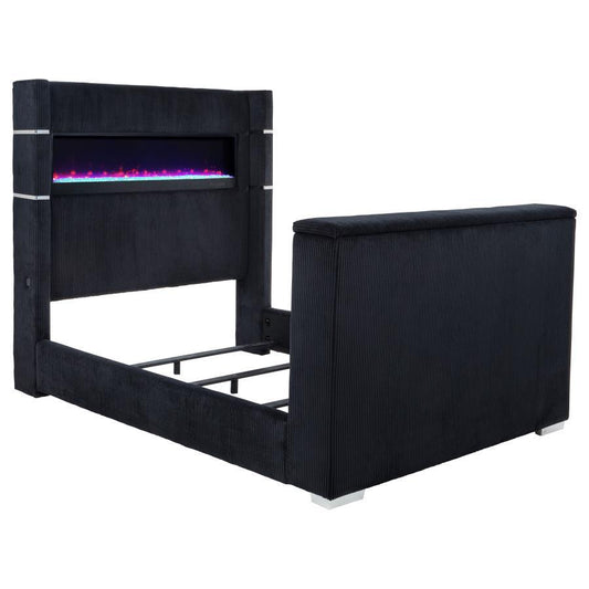 Tisdall - Flame Visualizer TV Bed Coaster Fine Furniture