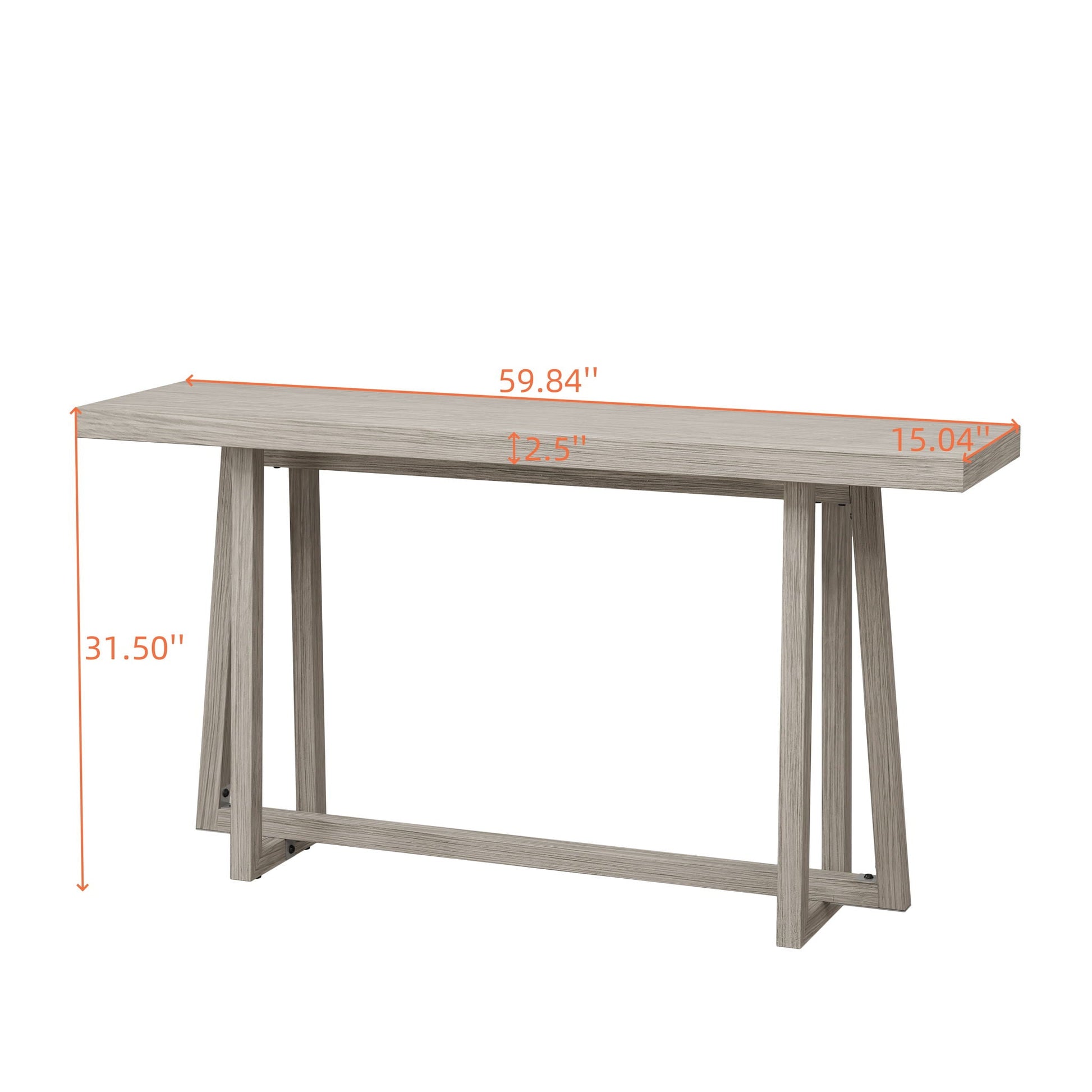 Console Table, Stylish Rectangular Entryway Table Home Essentials