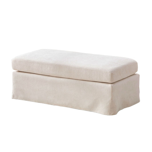 Ottoman Foot Stool With Metal Legs Home Essentials