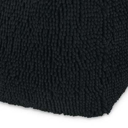 Spongy Microfiber Square Pouf Soft Seating Home Essentials
