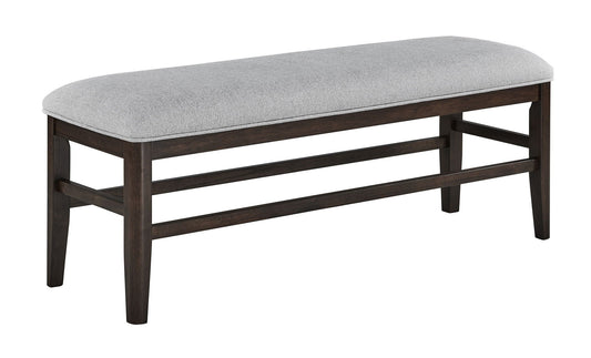 Higgins - Bench - Dark oak Crown Mark