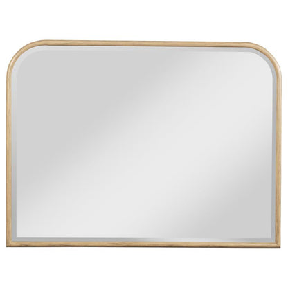 Kailani - Dresser Mirror - Beige Oak Coaster Fine Furniture