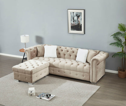 4 Seater Oversized L Shaped Reversible Sectional Sofa Home Essentials