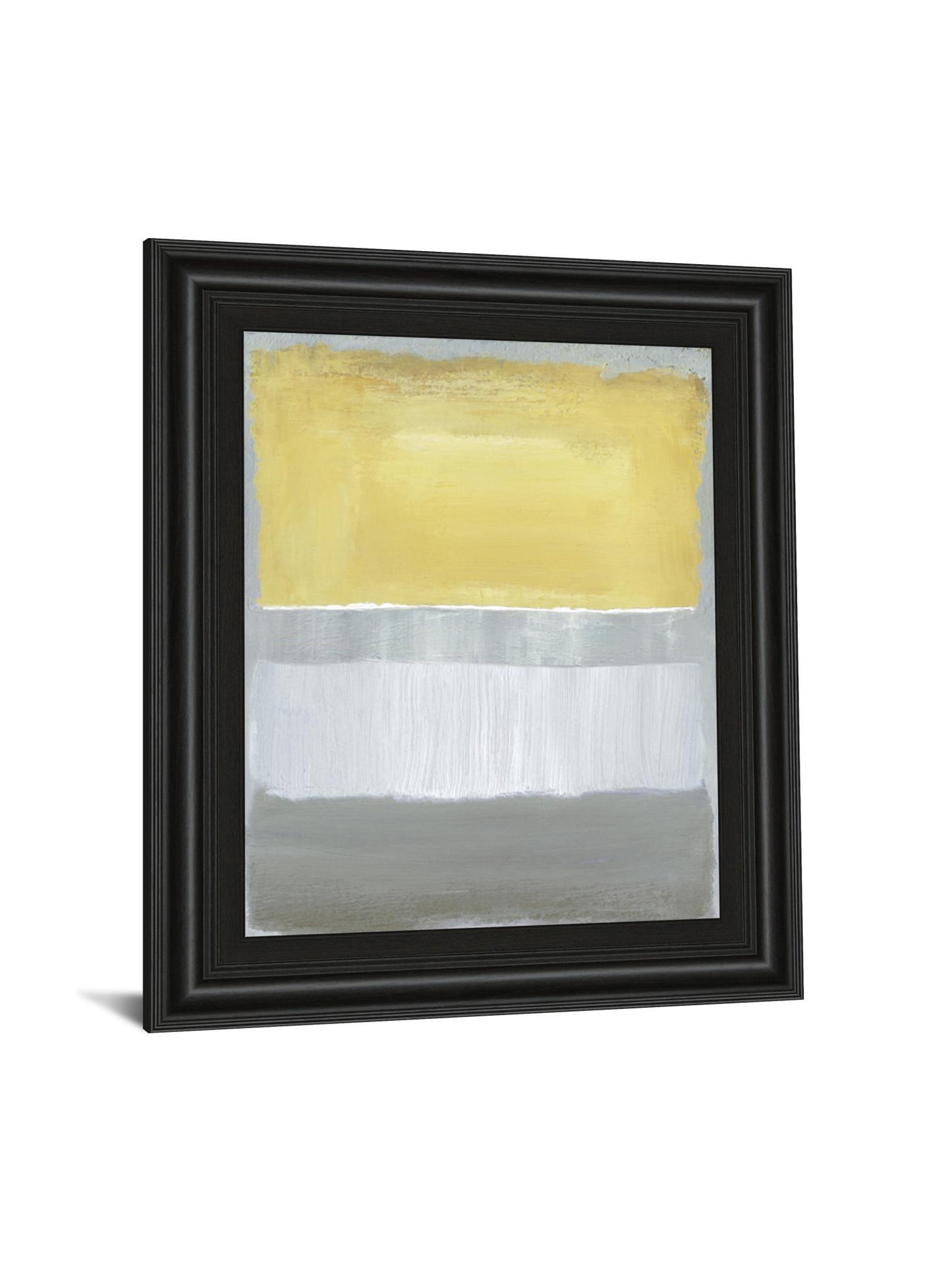 Halflight I By Caroline Gold - Framed Print Wall Art - Yellow