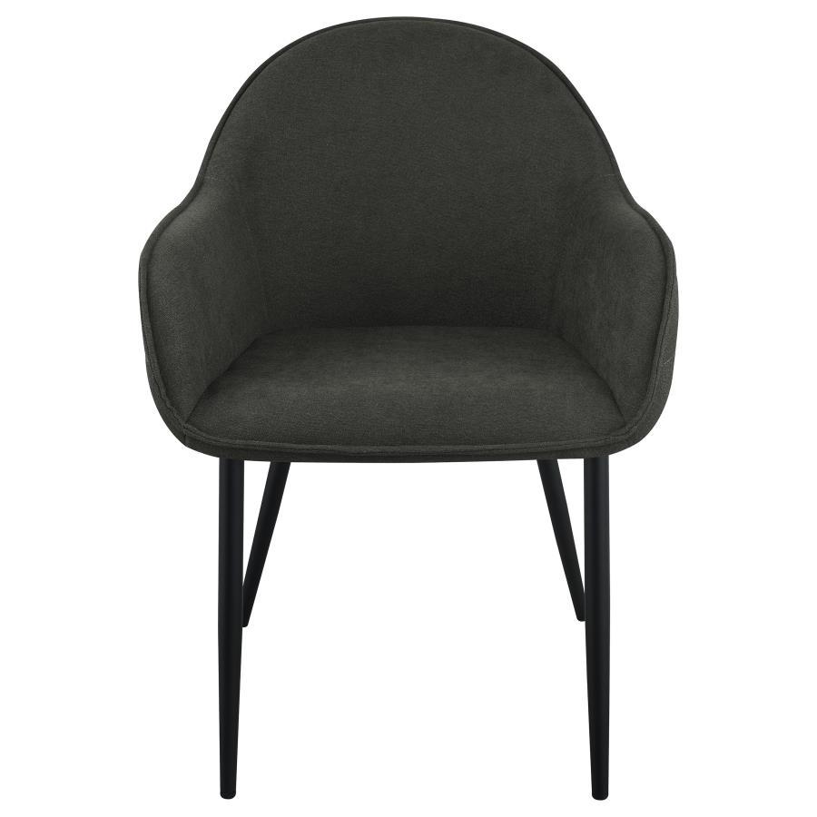 Emma - Fabric Upholstered Dining Arm Chair (Set of 2) Coaster Fine Furniture