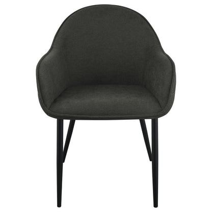 Emma - Fabric Upholstered Dining Arm Chair (Set of 2) Coaster Fine Furniture