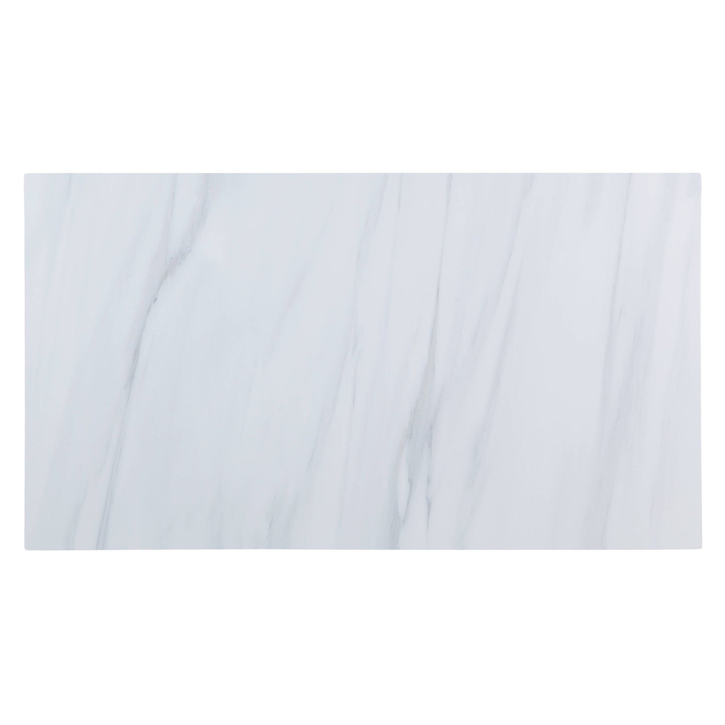 Enapay - Marble Top Top Kitchen Island - Gray Acme