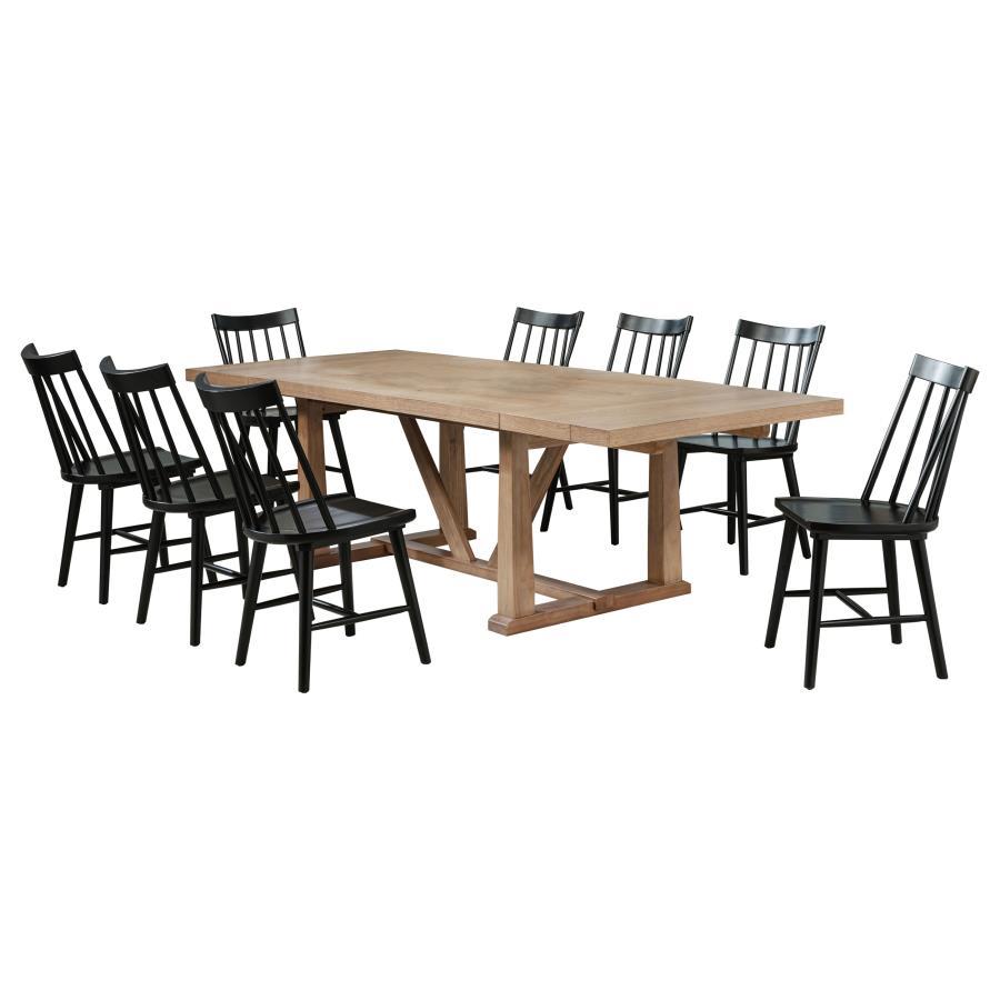Middleton - 106" Extension Leaf Dining Set Coaster Fine Furniture
