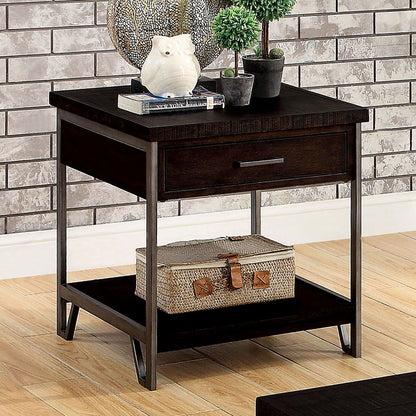 Wasta - End Table - Dark Oak