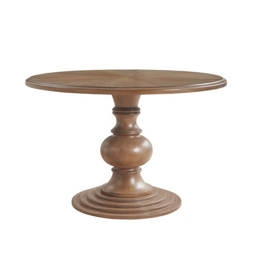 Round Pedestal Dining Table - Walnut JLA