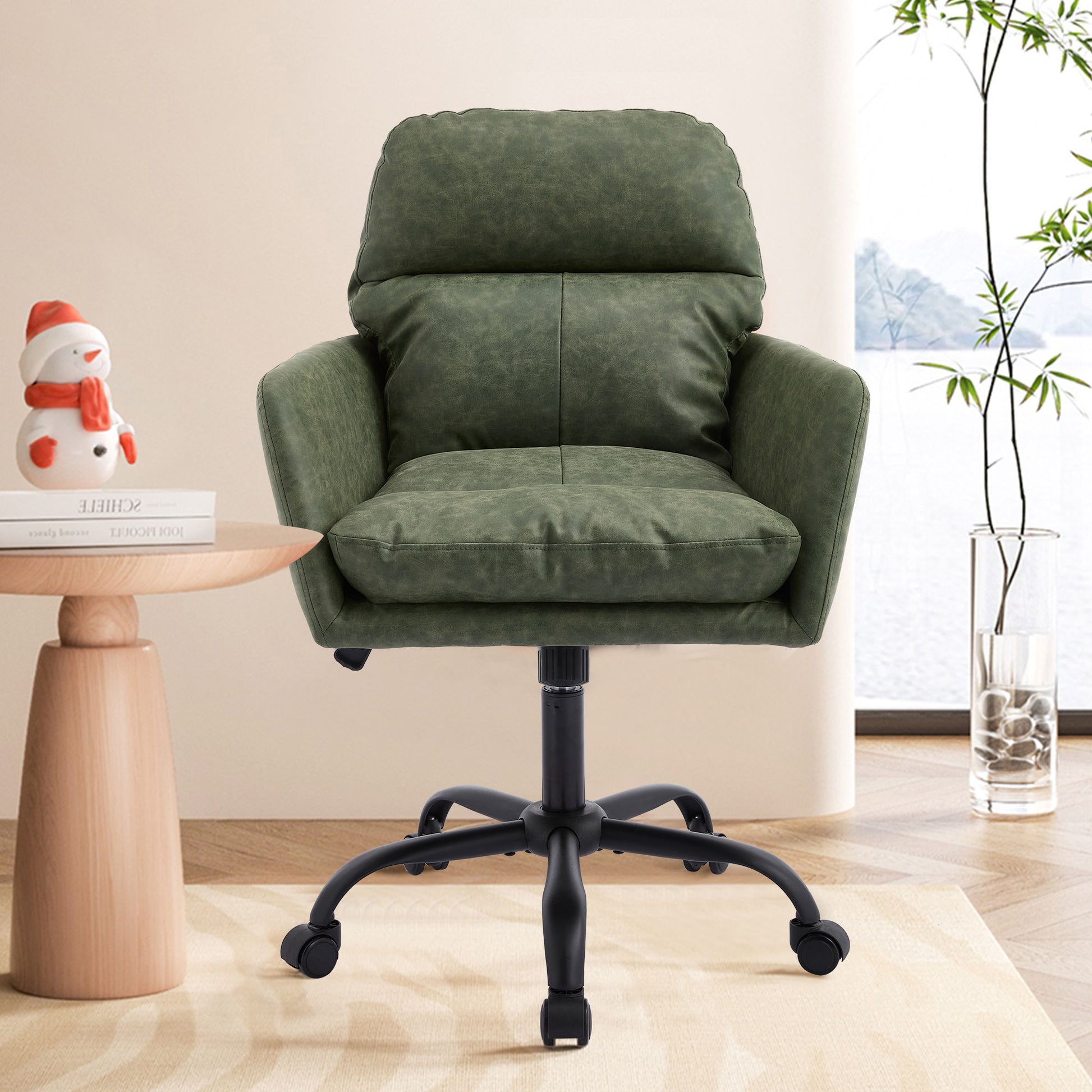 Office Chair With Adjustable Height, Ergonomic Design Home Essentials