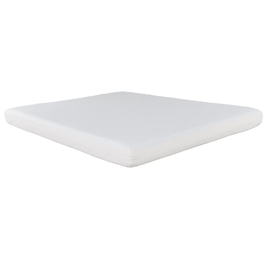 6" Firm Full Size Gel Memory Foam Mattress With Cooling Technology - White Daily Nest