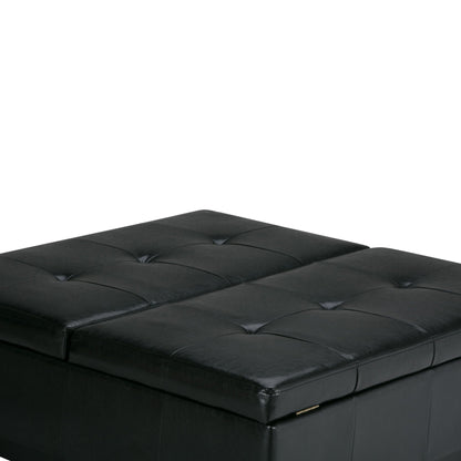 Dover - Multifunctional Lift Top Coffee Table Storage Ottoman Simpli-Home