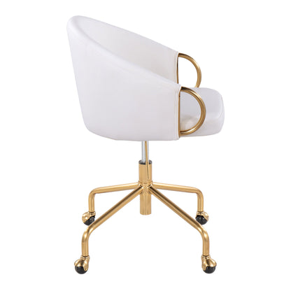 Claire - Stylish Design Contemporary / Glam Task Chair Lumi Source