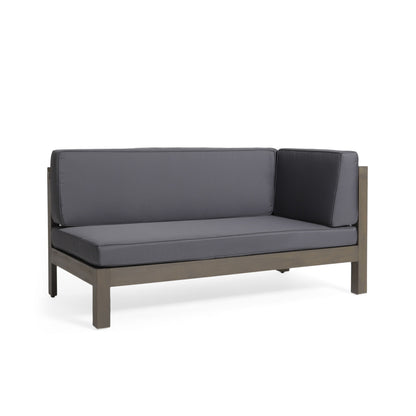 Brava - X Back Corner Bench Noble House