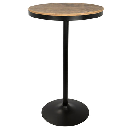 Dakota - Industrial Adjustable Bar Dinette Table Lumi Source