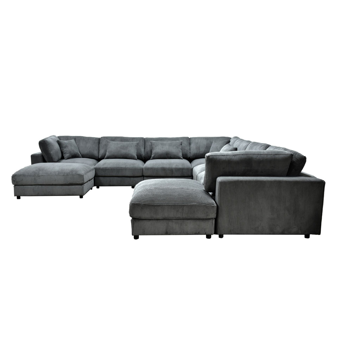 Upholstered Modular Sectional & Custom Configuration Home Essentials