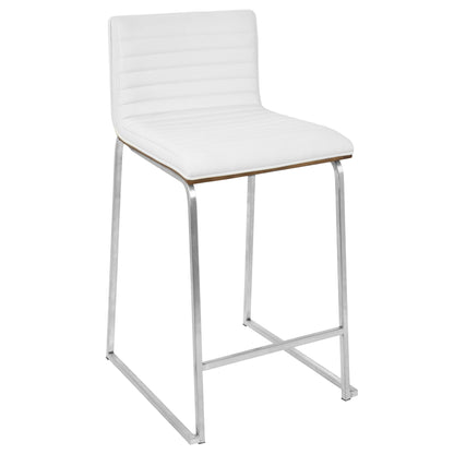 Mara - Contemporary Elegant Design Counter Stool (Set of 2) Lumi Source