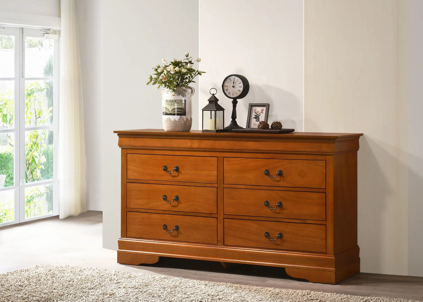 Louis Phillipe - Traditional Dresser Elegant Glory Furniture