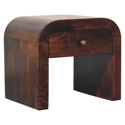 Disc Nightstand - Walnut Artisan Furniture