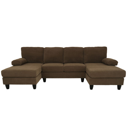 U-Shaped Sofa With Dual Chaise Home Essentials