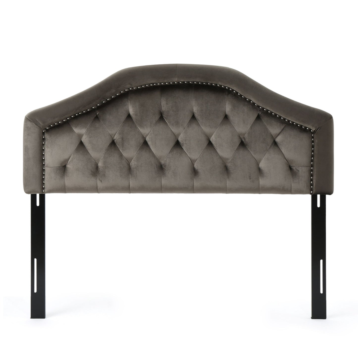 Kaarina - Contemporary Tufted Fabric Headboard Noble House