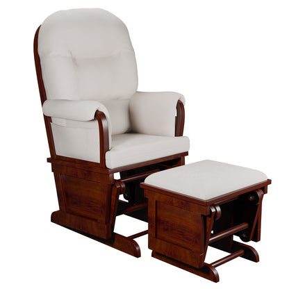 Glider Chair With Ottoman Home Essentials