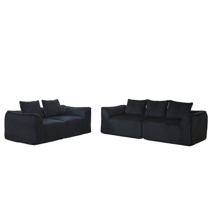 Minimalist Set With Curved Lines & Gently Sloped Backrest Home Essentials