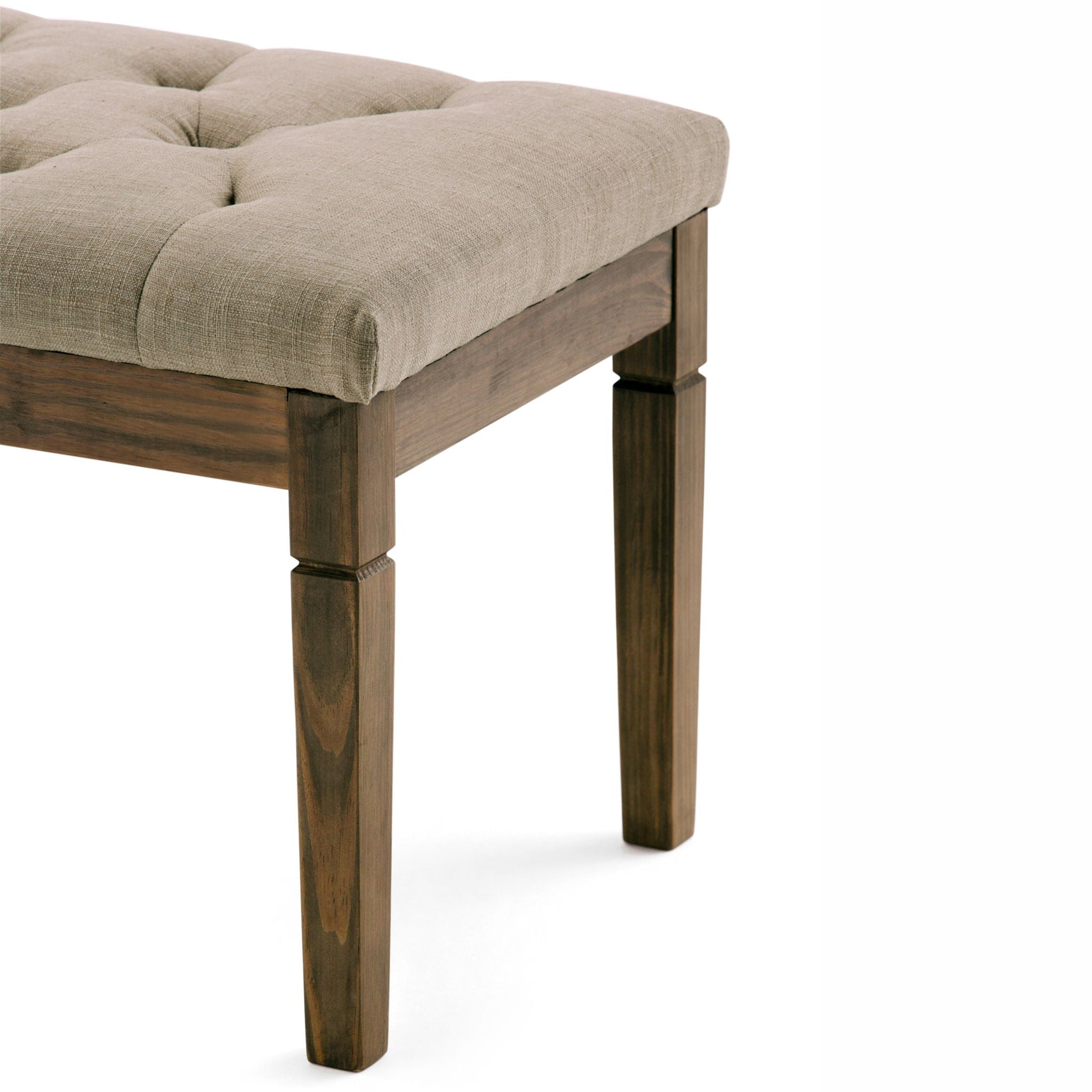 Waverly - Upholstered Tufted Ottoman Bench Simpli-Home
