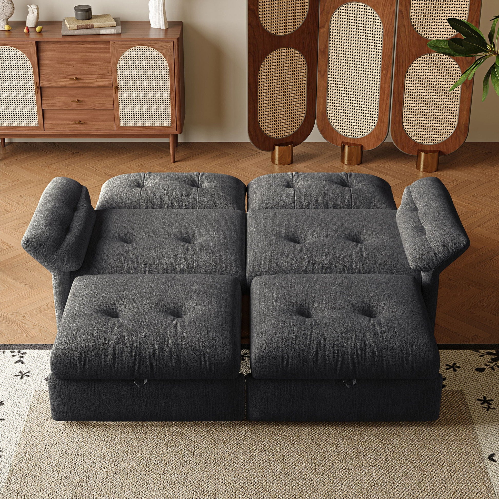 Sofa Bed, 2 In 1 Design For Living Rooms Home Essentials